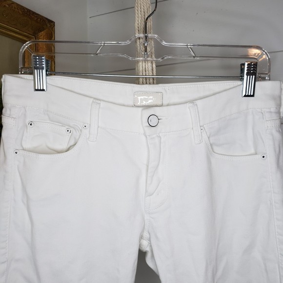 Mother The Looker Skinny Jean in Sleeping Beauty White Size 27 - Picture 5 of 10